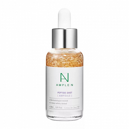 AMPLEN (Амплен) Омололаживающая ампула сыворотка с пептидами PEPTIDE SHOT AMPOULE, 30 мл, фото