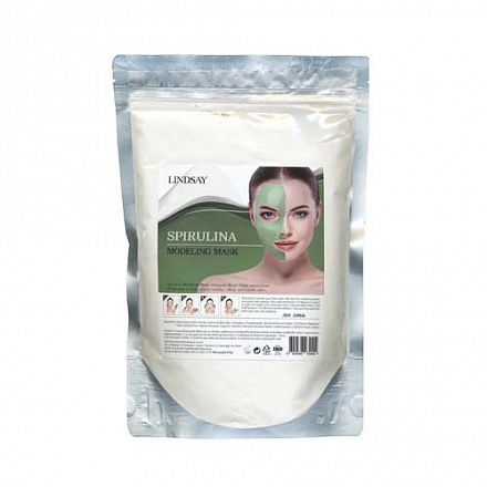 Альгинатная маска с водорослями Lindsay (Линдсей) Spirulina Modeling Mask, 240 г, фото