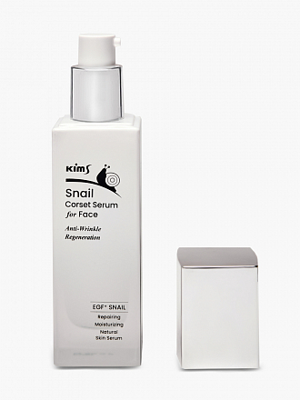 Сыворотка для лица c муцином улитки 80% Kims Snail Corset Serum for Face, 50 мл, фото