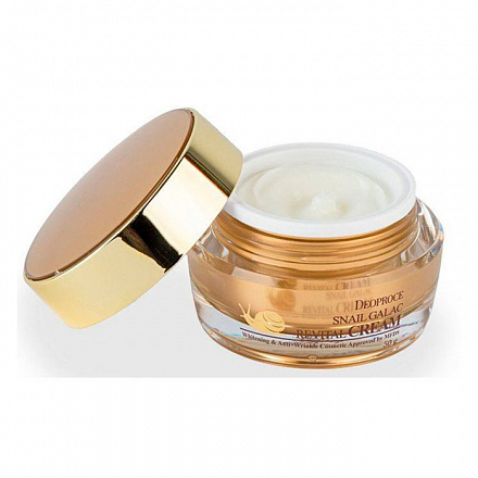 DEOPROCE Крем для век с муцином улитки SNAIL GALAC-TOX REVITAL EYE CREAM 30гр, фото