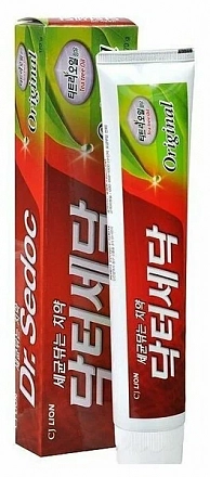 Зубная паста с маслом чайного дерева LION (Лион) New Dr.Sedoc original plus toothpaste, 100 г, фото