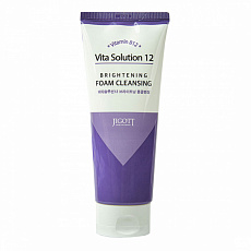 Осветляющая пенка для лица Jigott (Джиготт) Vita Solution 12 Brightening Foam Cleansing, 180 мл, фото