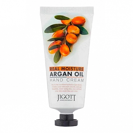 Крем для рук с аргановым маслом Jigott Real Moisture Argan Oil Hand Cream, 100 мл, фото