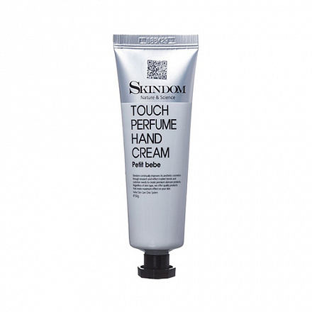 Крем для рук с древесно-мускусным ароматом Skindom (Скиндом) Touch Perfume Hand Cream Petit Bebe, 50 мл, фото