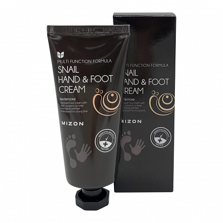 Крем для рук и ног с муцином улитки Mizon (Мизон) Snail Hand & Foot Cream, 100 мл, фото
