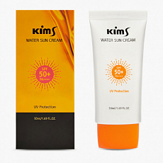 Солнцезащитный аква-крем для лица Kims (Кимс) Water Sun Cream SPF 50+ PA++++, 50 мл, фото