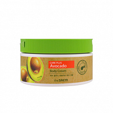 Крем для тела с экстрактом авокадо The Saem (Ве Сэм) Care Plus Avocado Body Cream, 300 мл, фото