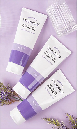 Осветляющий пилинг-гель для лица Jigott (Джиготт) Vita Solution 12 Brightening Peeling Gel, 180 мл, фото