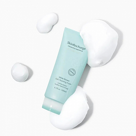 CARENEL Пенка для лица гипоаллергенная с экстрактом семян жожоба White Renew Soft Cleansing Foam, 180 мл, фото