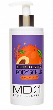 Скраб для тела с абрикосовой косточкой MedB (МедБ) MD:1 Apricot Seed Scrub, 280 мл, фото
