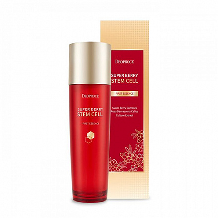 Эссенция со стволовыми клетками Deoproce (Деопрос) Superberry Stem Cell First Essence, 130 мл, фото