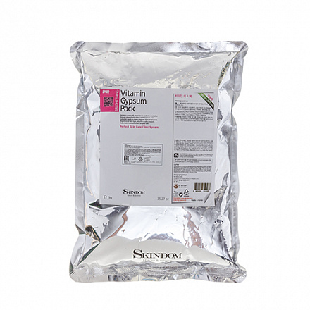 Гипсовая сухая маска для лица витаминная Skindom (Скиндом) Vitamin Gypsum, 1000 мл, фото