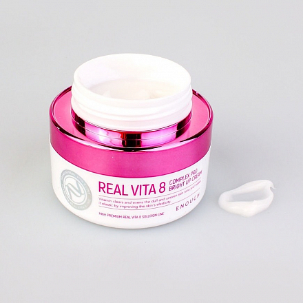 Питательный крем для лица с 8 витаминами Enough (Инаф) Real Vita 8 Complex Pro Bright up Cream, 50 мл, фото