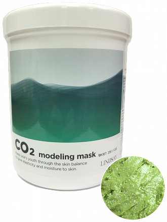 Альгинатная маска с эффектом карбокситерапии Lindsay (Линдсей) CO2 Modeling Mask, 400 г, фото