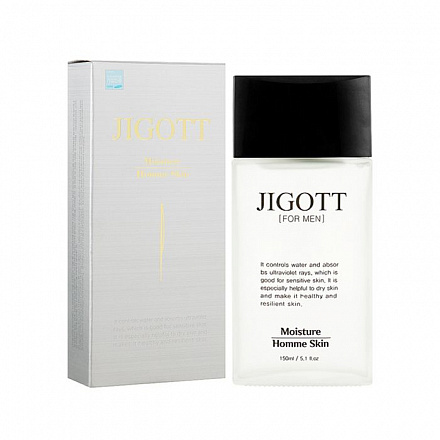 Мужской тонер для лица Jigott (Джиготт) Moisture Homme Skin Toner, 150 мл, фото
