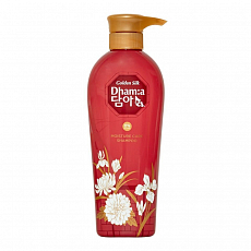 LION (Лион) Шампунь для волос без силикона с цветочным ароматом Dhama Golden Silk Moisture Care Shampoo, 400 мл, фото