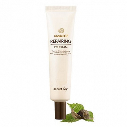 Крем для области вокруг глаз с муцином улитки FarmStay (Фармстей) Snail Repair Eye Cream, 40 г, фото
