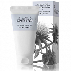 RAWQUEST Пенка для умывания с экстрактом расторопши Milk Thistle Brightening Spa Cleansing Foam, 150 мл, фото