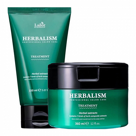 Маска для волос с травяными экстрактами Lador (Ладор) Herbalism Treatment, 360 мл, фото
