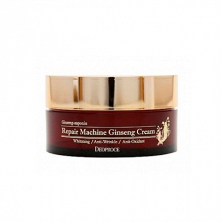 Deoproce: Антивозраcтной крем с экстрактом корня женьшеня Deoproce Repair Machine Ginseng Cream 100г, фото