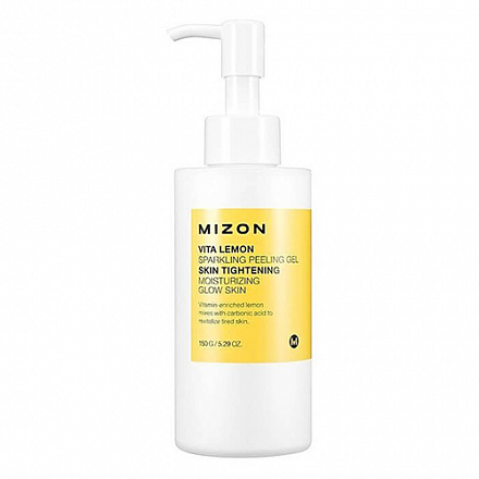 Витаминный пилинг-гель для лица с экстрактом лимона Mizon (Мизон) Vita Lemon Sparkling Peeling Gel, 145 мл, фото