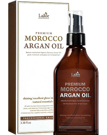 Масло аргановое для волос Lador Premium Morocco Argan Hair Oil, 100 мл, фото