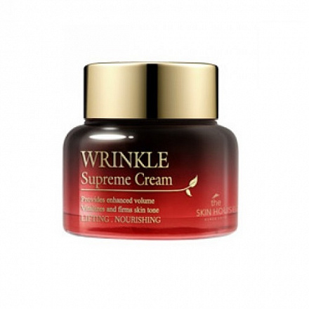 Крем для лица с экстрактом женьшеня антивозрастной The Skin House Wrinkle Supreme Cream, 50 мл, фото