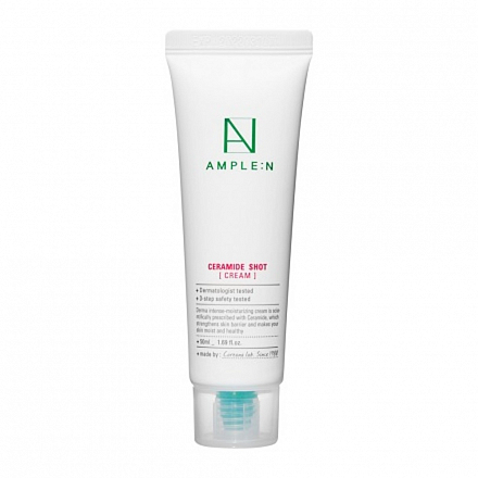 Крем для лица с церамидами Amplen (Амплен) Ceramide Shot Cream, 50 мл, фото