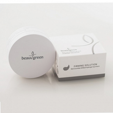 Маска (патчи) вокруг глаз гидрогелевая с экстрактом морского огурца BeauuGreen Sea Cucumber & Black Hydrogel Eye Patch, 60 шт., фото