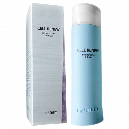 Гель скатка для лица The Saem (Ве Сэм) Cell Renew Bio Micro Peel Soft Gel, 160 мл, фото