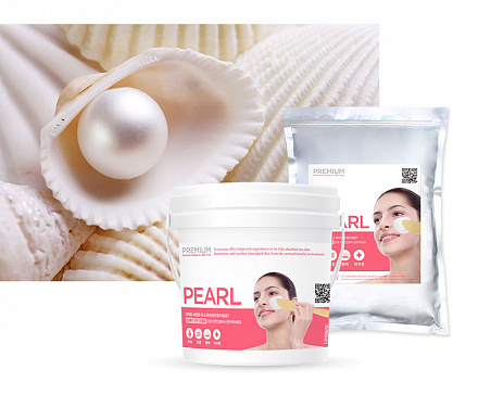 Альгинатная маска с жемчугом Lindsay Premium Pearl Modeling Mask, 1000 г, фото