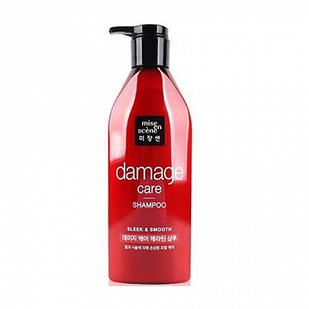 Шампунь для окрашенных волос Mise en Scene (Миз эн Син) Damage Care Shampoo, 680 мл, фото