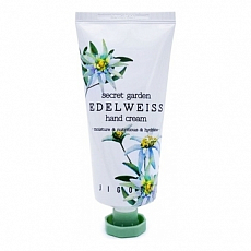 Крем для рук с экстрактом эдельвейса Jigott (Джиготт) Secret Garden Edelweiss Hand Cream, 100 мл, фото