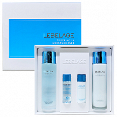 LEBELAGE Подарочный суперувлажняющий набор SUPER AQUA MOISTURE 2SET (тонер, лосьон, 2 мини-версии), 360 мл, фото