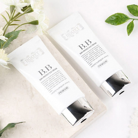 Солнцезащитный ББ крем для лица Jigott (Джиготт) Sun Protect BB Cream SPF 41 PA++, 50мл, фото