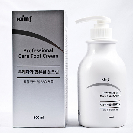 Крем для ног с мочевиной и секретом улитки Kims (Кимс) Professional Care Foot Cream, 500 мл, фото
