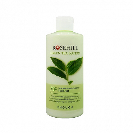 Лосьон для лица с экстрактом зеленого чая Enough (Инаф) RoseHill Green Tea Lotion, 300 мл, фото