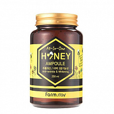 Сыворотка для лица многофункциональная с медом FarmStay All-In-One Honey Ampoule, 250ml, фото