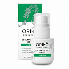 ORIKO Сыворотка для лица для проблемной кожи с кислотами Sebum Control Serum Acne Care, 50 мл, фото