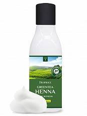 Шампунь с зелёным чаем и хной Deoproce (Деопрос) Greentea Henna Pure Refresh Shampoo, 200 мл, фото