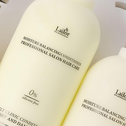 Бальзам увлажняющий для сухих и поврежденных волос Lador Moisture Balancing Conditioner, 530 мл, фото
