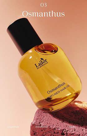 Масло увлажняющее парфюмированное для волос Lador (Ладор) 03 Perfumed Hair Oil (Osmanthus), 80 мл, фото