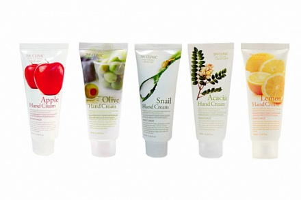 Крем для рук с экстрактом оливы 3W Clinic Olive Hand Cream, 100 мл, фото
