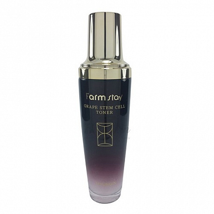 Тонер для лица с фитостволовыми клетками винограда FarmStay (Фармстей) Grape Stem Cell Toner, 130 мл, фото