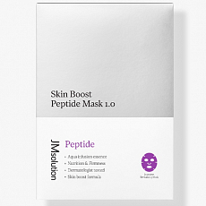 JMsolution (ЖМсэлюшн) Набор антивозрастных тканевых масок с пептидами Skin Boost Peptide Mask 1.0, 10 шт, фото