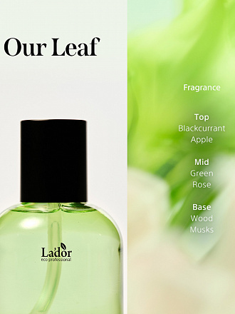 Масло увлажняющее парфюмированное для волос Lador (Ладор) Perfumed Hair Oil (Our Leaf), 80 мл, фото