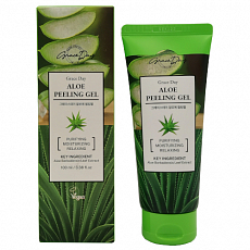 Гель-скатка (пилинг) для лица с алоэ Grace Day Aloe Peeling Gel, 100 мл, фото