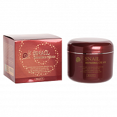 JIGOTT (Джиготт) Крем для лица с муцином улитки SNAIL REPARING CREAM, 100 мл, фото