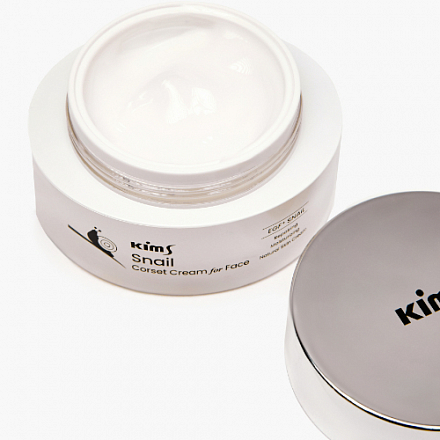 Крем для лица c муцином улитки Kims Snail Corset Cream for Face, 50 мл, фото
