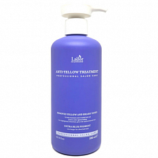 Маска для светлых волос для нейтрализации желтого пигмента Lador (Ладор) Anti Yellow Treatment, 300 мл, фото